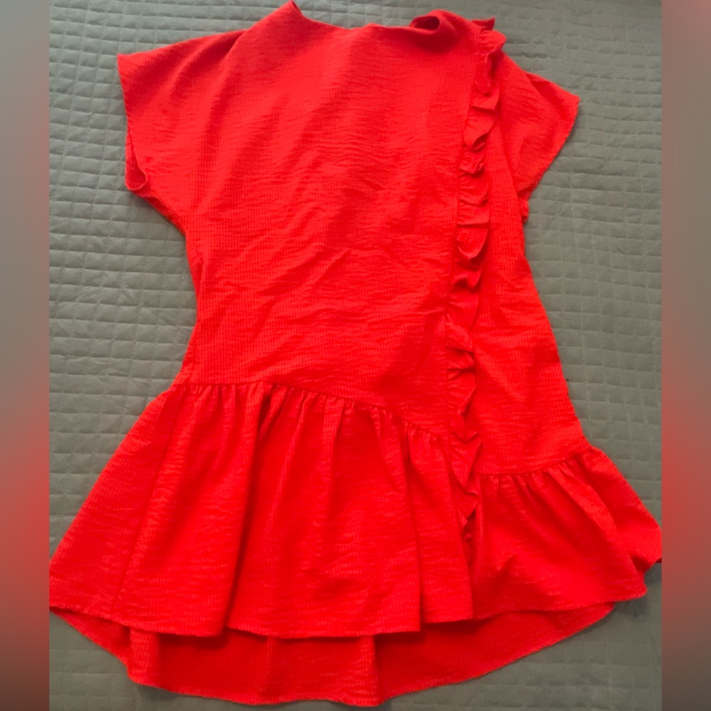 Red dress